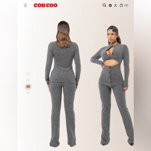 Long Sleeve Coucoo Set. SZ Medium